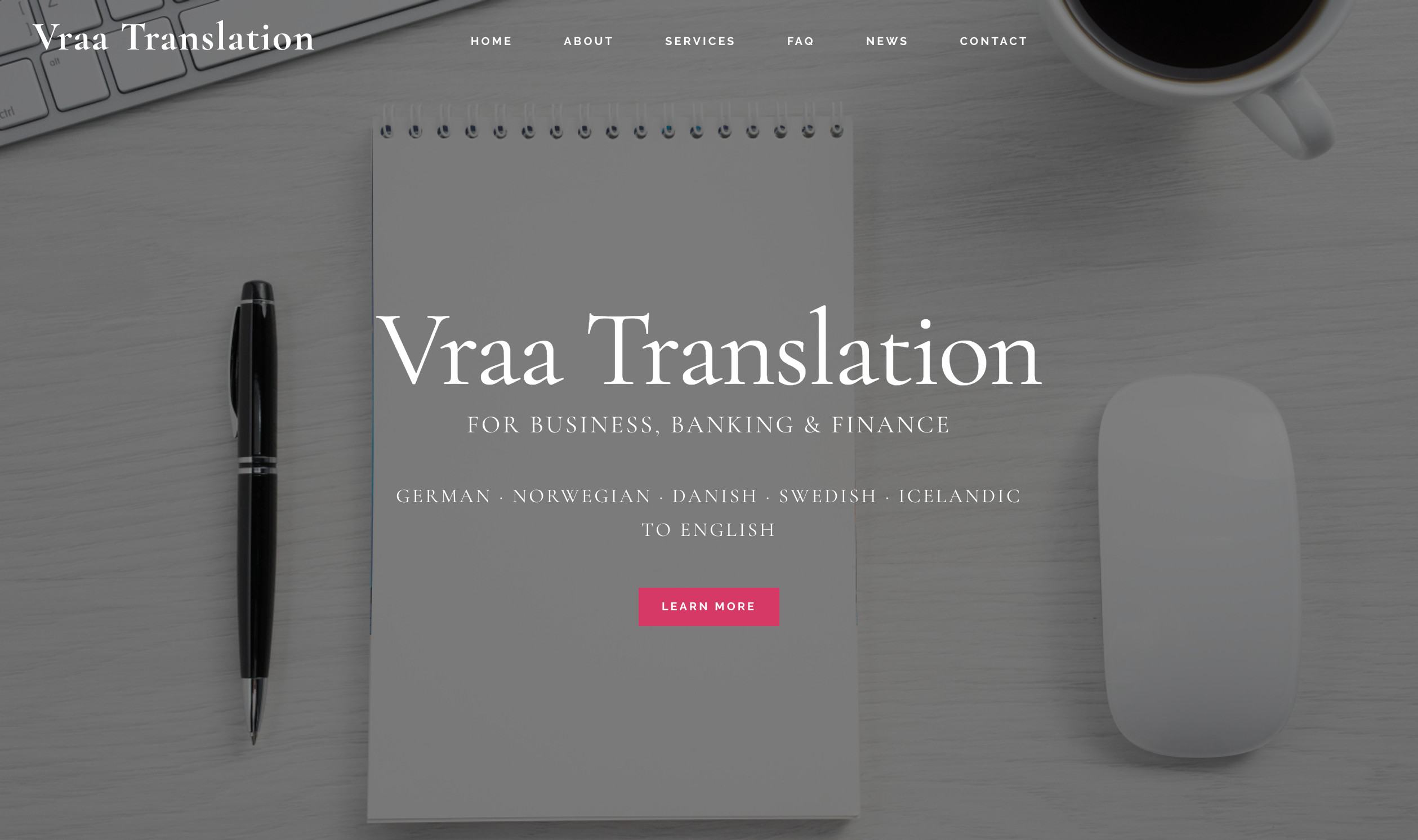 Vraa Translation’s Website and News Blog